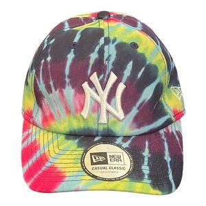New Era New York Yankees Casual Classics Multi-Color Tie Dye Adjustable Hat Cap